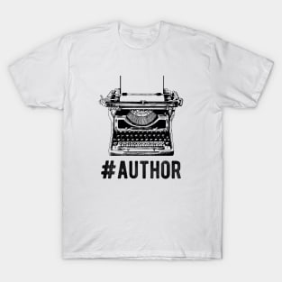 Author - #Author T-Shirt